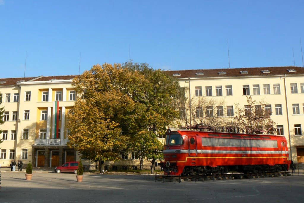 Central Building of the Higher School of Transportation Todor Kableshkov Sofia