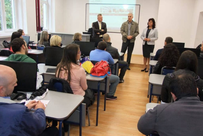 Learning Lecture at the Graduation Ceremony of Masters at the Higher School of Transportation Todor Kableshkov Sofia